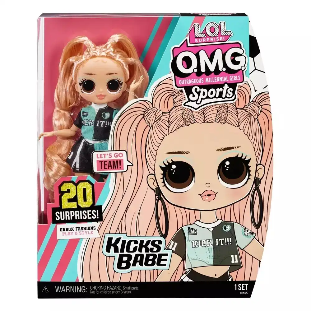 LOL Surprise OMG - Sports Kicks Babe Fashion Doll - MGA-579793