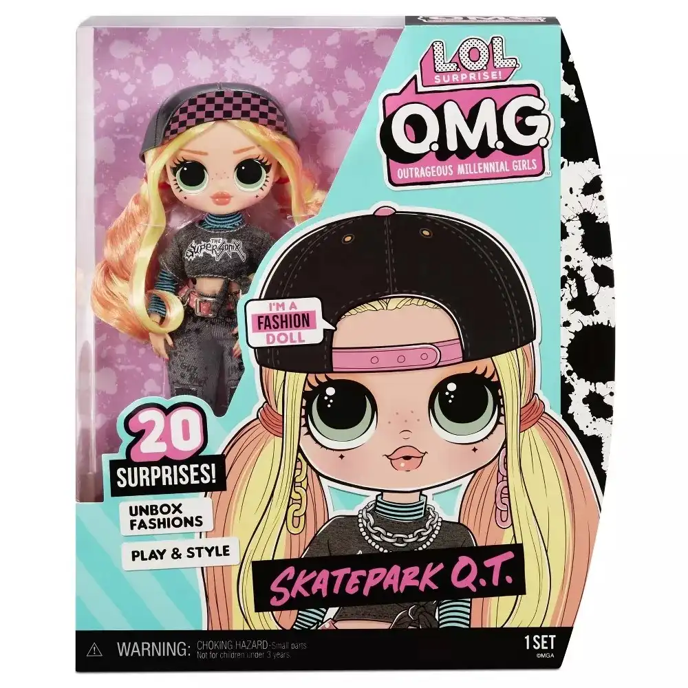 LOL Surprise OMG - Skatepark Q.T. Fashion Doll - MGA-580423