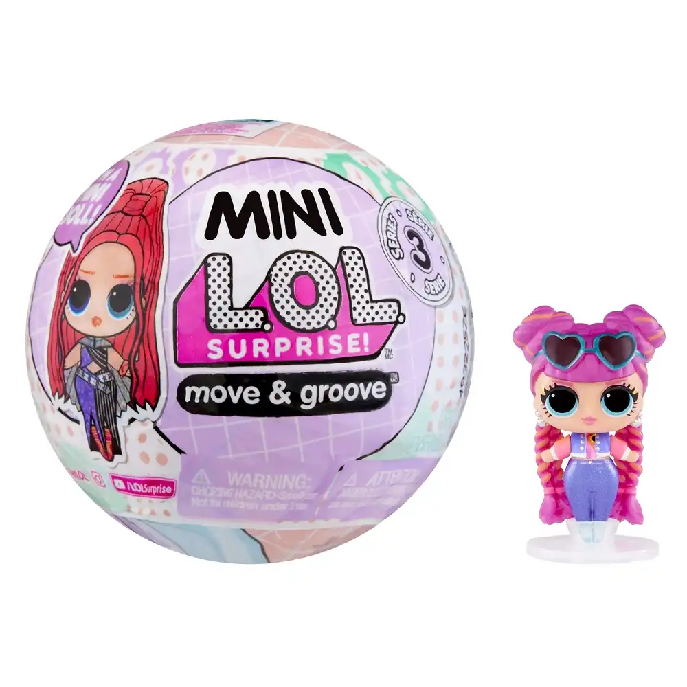 L.O.L. Surprise! - Mini Move & Groove Fashion Mini Dolls - 40322