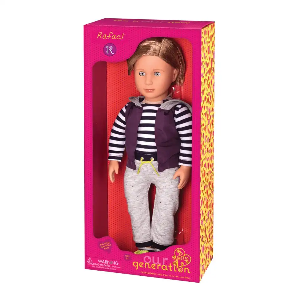 Our Generation - Rafael Boy Doll 18-inch - BD31155