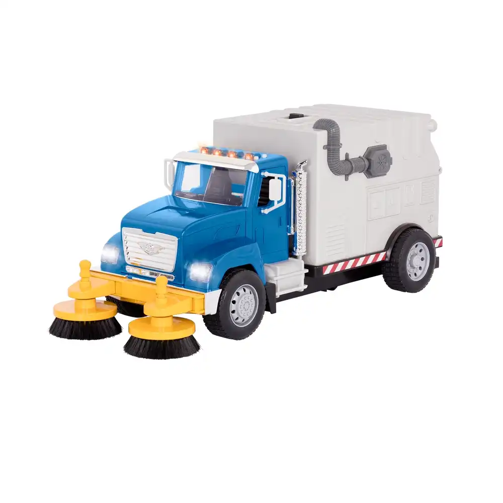 Battat - Driven Street Sweeper Truck Standard Series with Lights & Sounds - WH1237Z