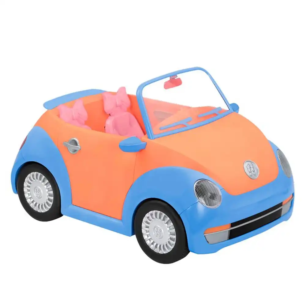 Glitter Girls - Convertible Car 14-inch Doll Vehicle in Orange & Blue - GG57066Z