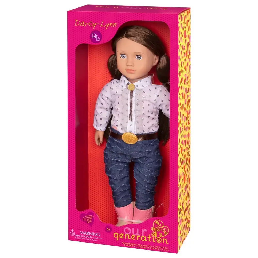 Our Generation - Darcy Lynn 18-inch Riding Doll - BD31198