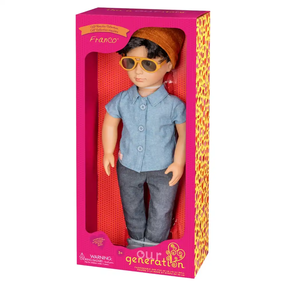 Our Generation - Franco Regular Boy 18 Inch Doll - BD31251Z
