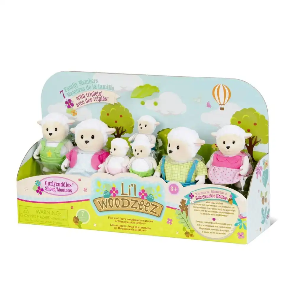 Li'l Woodzeez - Curlycuddles Sheep Family - WZ6575Z | Toyagator