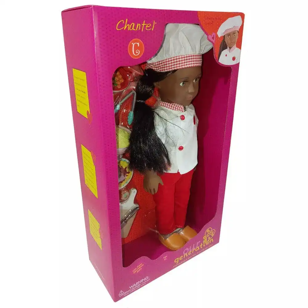 Our Generation - Chantel Chef Doll 18 Inch - BD31279Z