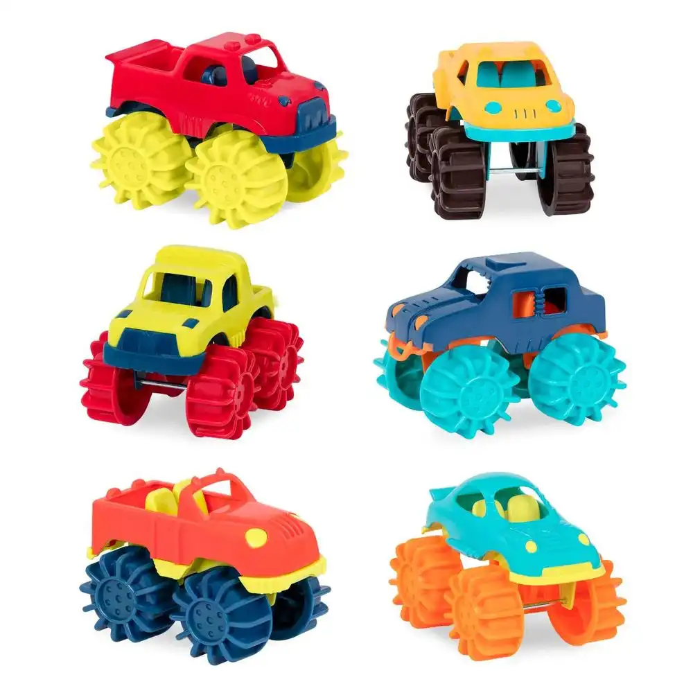 B.toys - 6 Mini Monster Trucks - BX1807
