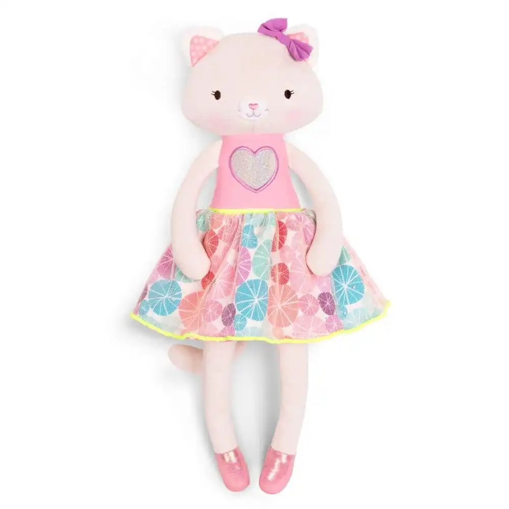 B.toys - Tippy Toes Cali Plush Cat Doll - BX1795Z