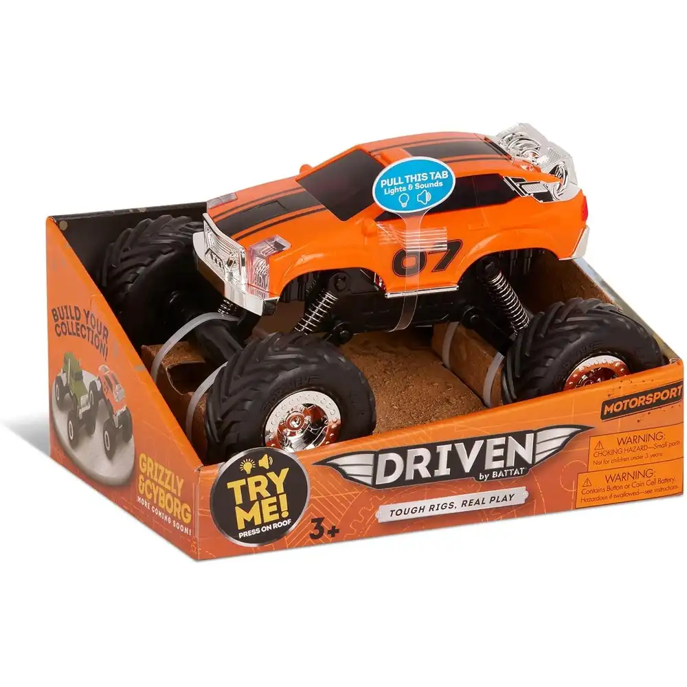 Battat - Driven Monster Truck Cyborg with Lights & Sounds - WH1255Z