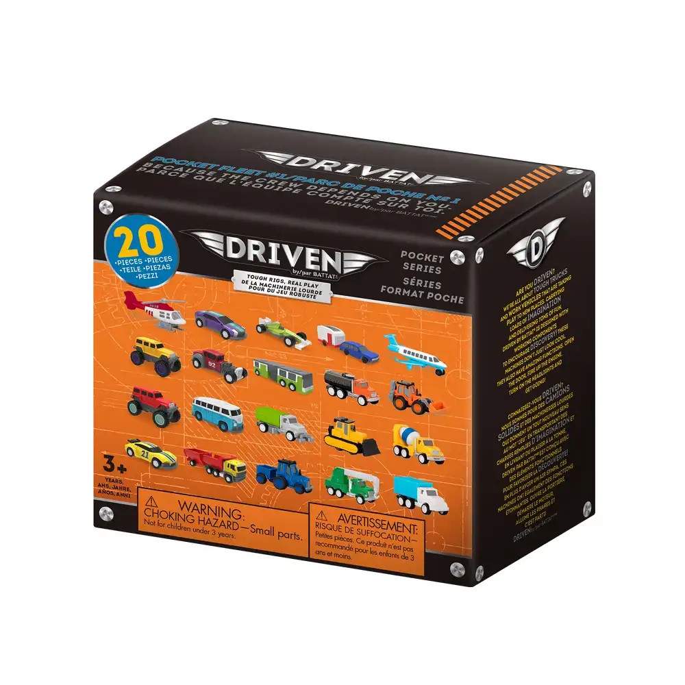 Battat - Driven Pocket Fleet 1 20 Pieces - WH1300Z