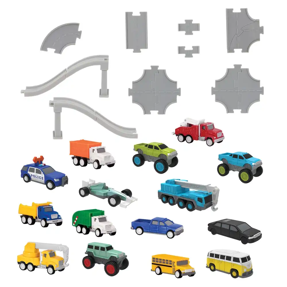Battat - Driven Pocket Pack Playset 61 Pieces - WH1302Z