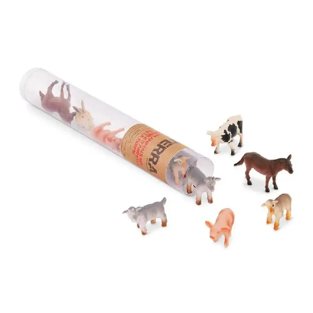 Battat - Terra 10 Pieces Farm Animals 4-8cm - AN2884Z