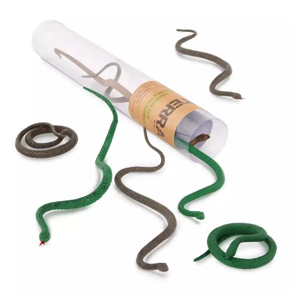 Battat - Terra 8 Pieces Snakes 6-12cm - AN2889Z