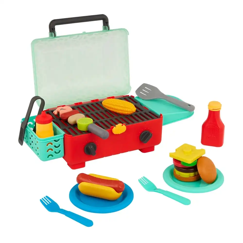 Battat - Cook & Go BBQ Toy Grill & Accessories - BT1812