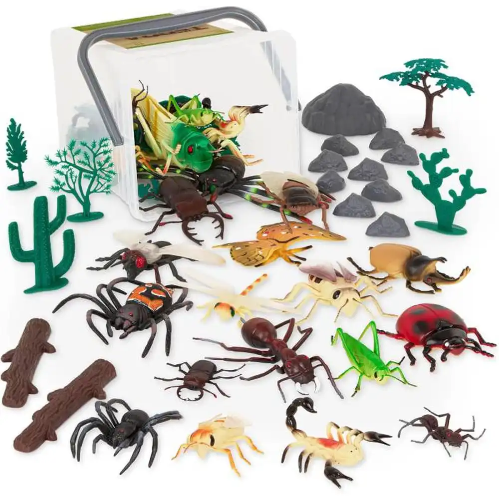 Battat - Terra 60 Pieces Critters & Crawlers Playset - AN2927Z