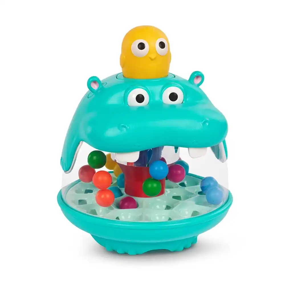 Battat - Party Hippo Spinning Ball Popper - BT1830Z