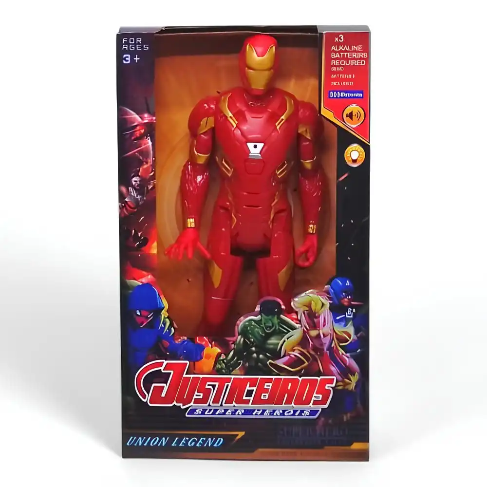 Justiceiros Union Legend Iron man With Lights And Sounds - 99109
