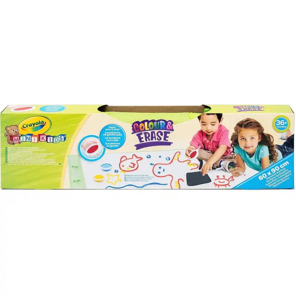 Crayola - Mini Kids Color and Erase Mini Kids Paint and Repetition Mat - 81-1528