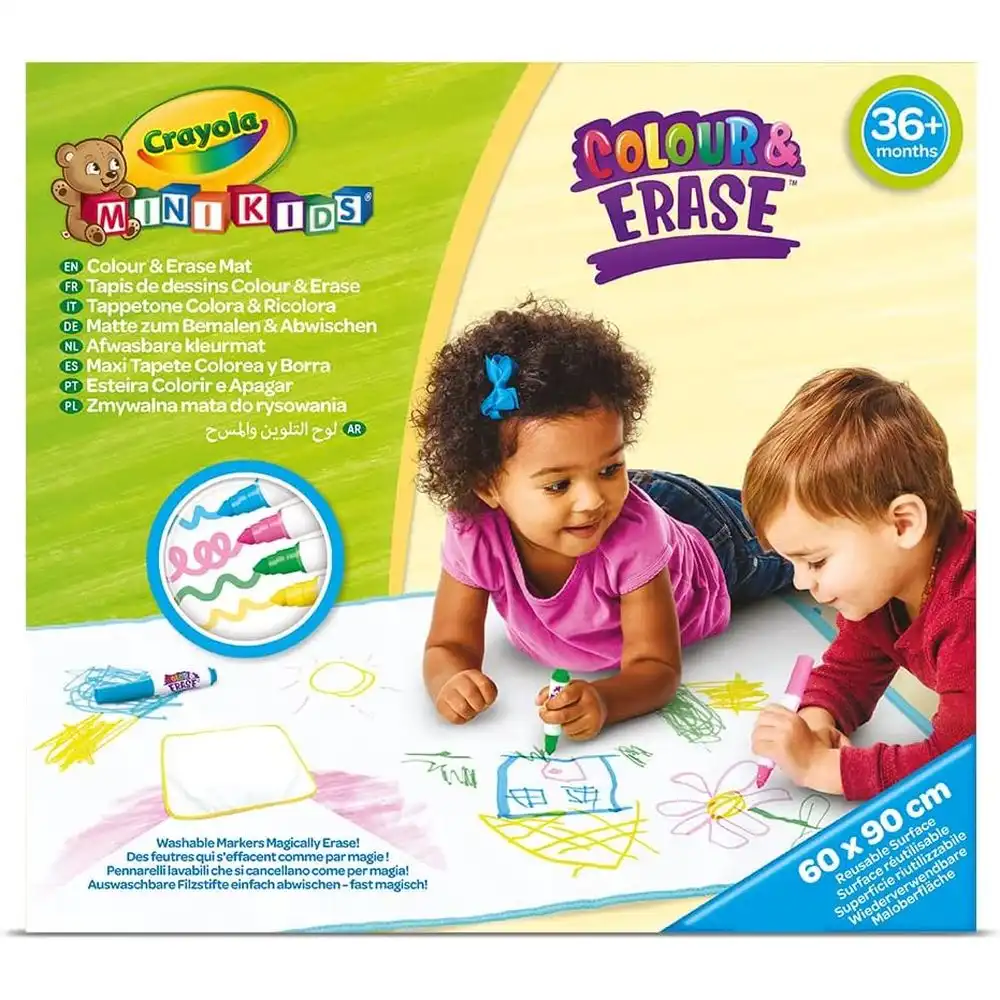 Crayola - Mini Kids Color and Erase Mat - 81-8132