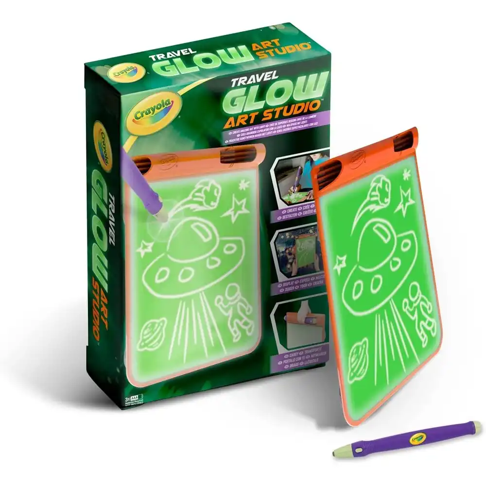Crayola - Travel Glow Art Studio - 04-2506