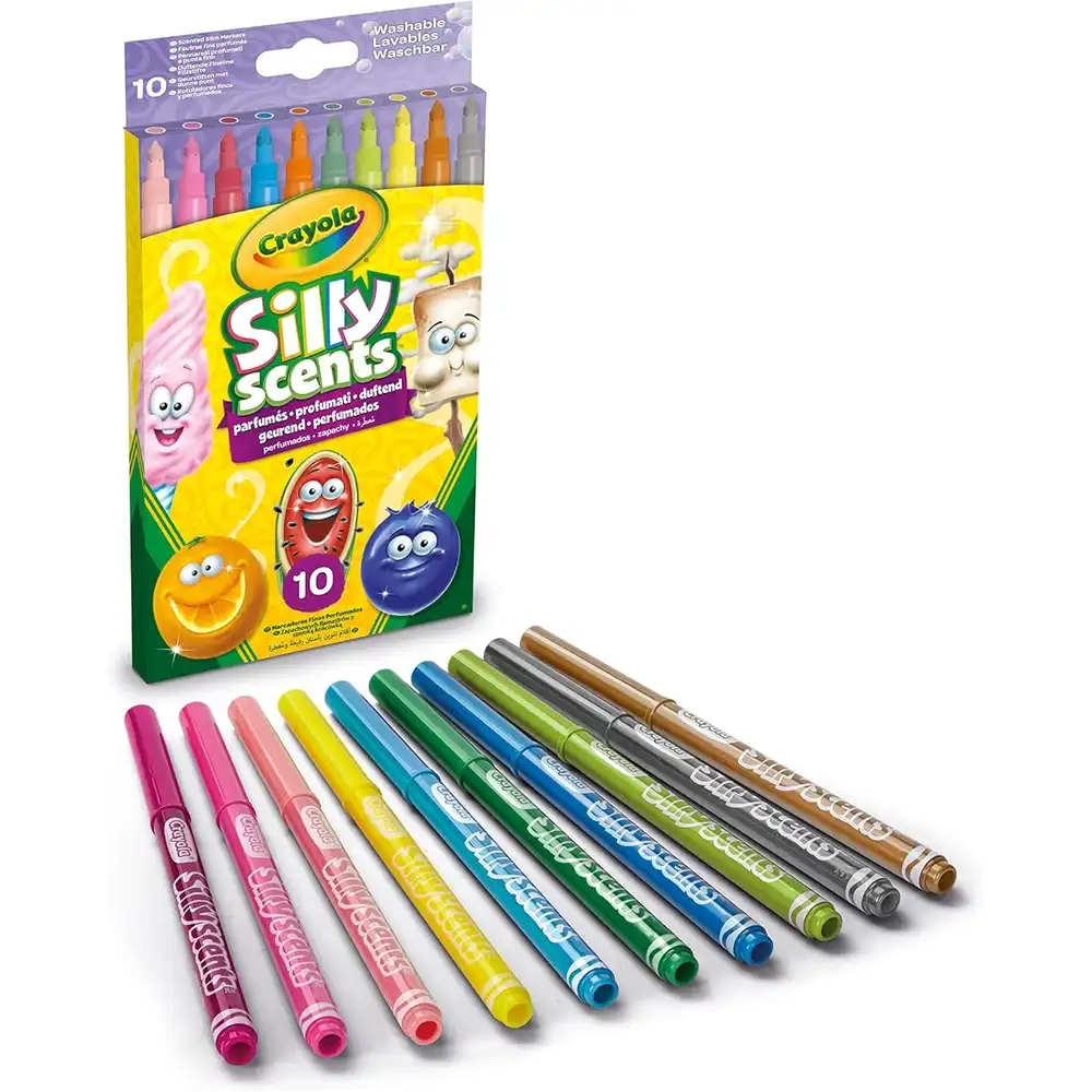Crayola - Silly Scents Markers 10 Pens - 58-5071G