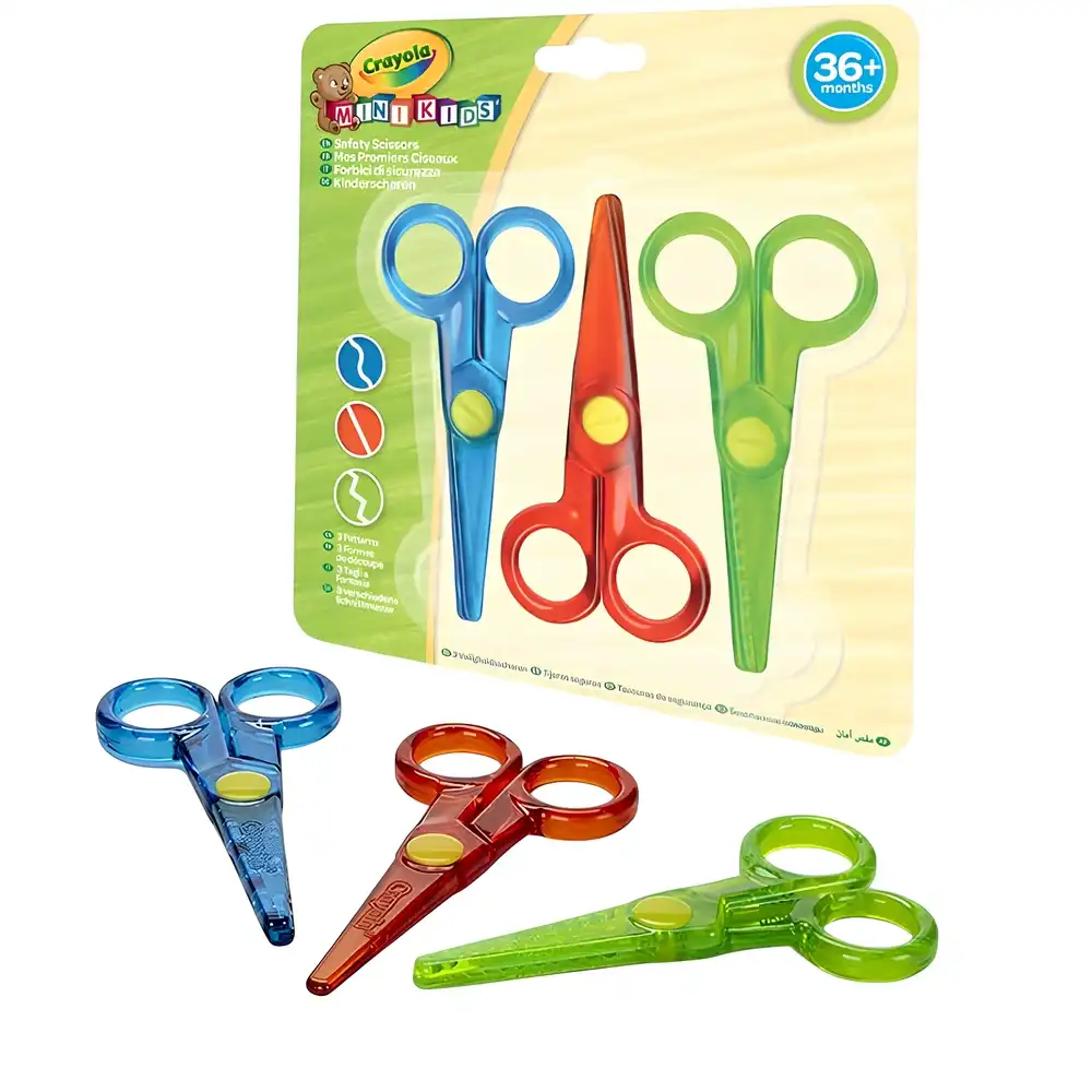 Crayola - Safety Scissors 3 Pieces - 81-8119