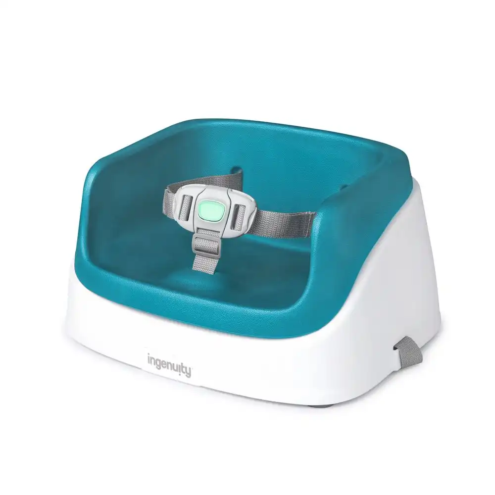 Ingenuity - SmartClean Toddler Booster Feeding Seat - Cyan - 11786