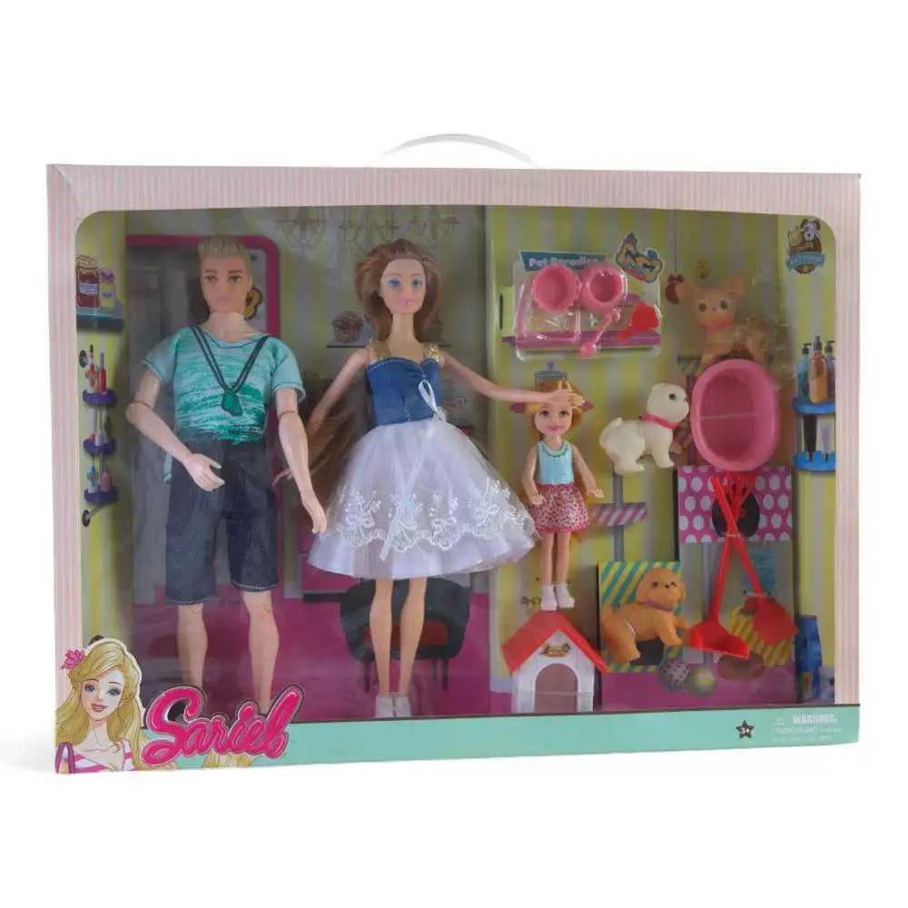 Sariel Princess Family House with Accessories - F1-7725