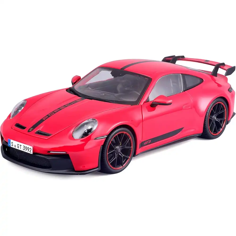 Maisto - 2022 Porsche 911 GT3 1/18 Diecast Model - Red - 36458