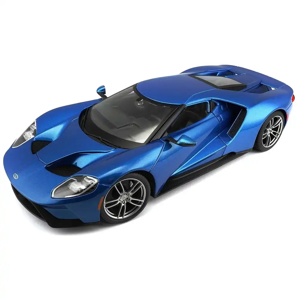 Maisto - 2017 Ford GT 1/18 Diecast Model - Blue - 31384
