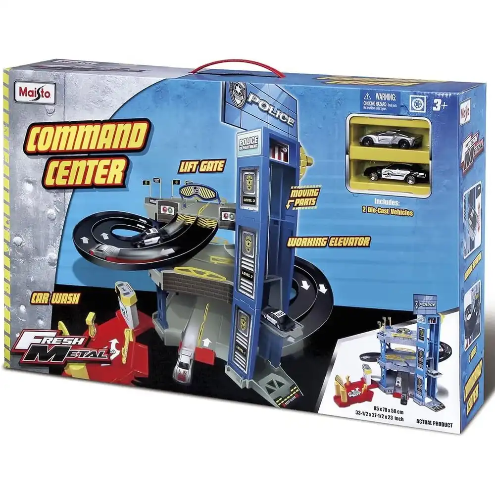 Maisto - Fresh Metal Command Center Police Station - 11369