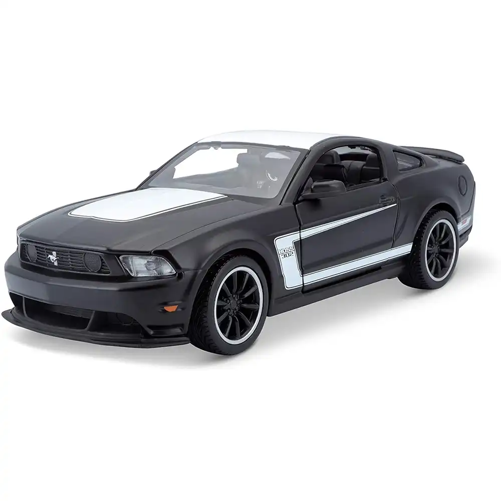 Maisto - Ford Mustang Boss 302 1/24 Diecast Model - Black - 31269