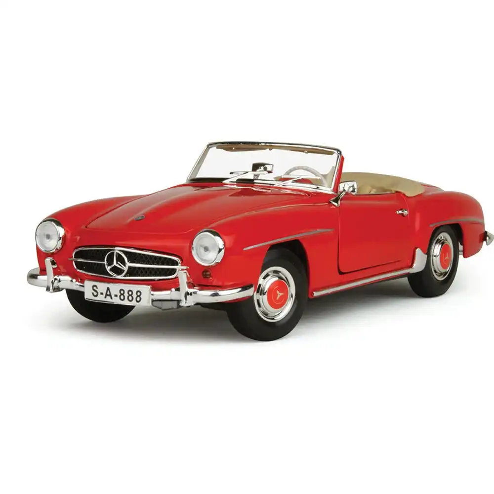 Maisto - 1955 Mercedes-Benz 190SL 1/18 Diecast Model - Red - 31824