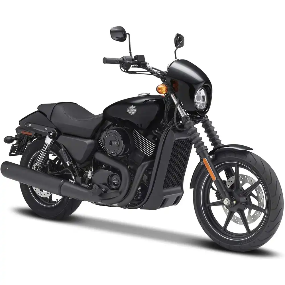 Maisto - 2015 H-D Street 750 1/12 Diecast Model - Black - 32333