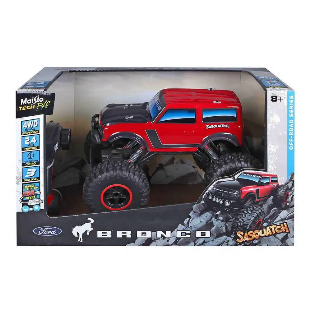 Maisto - Ford Bronco Sasquatch 2021 Monster Truck 1:10 with Remote Control - 81339