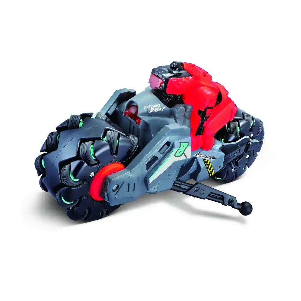 Maisto - Cyklone Drift Stunt Series Motorcycle Multicolor with Remote Control - 82293
