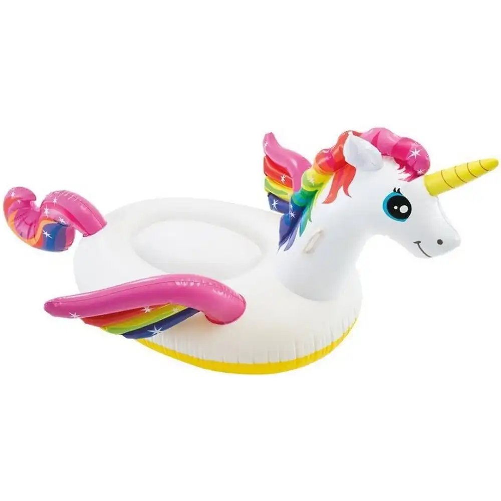 Intex - Unicorn Ride-On Inflatable Pool Float 201x140x97 cm - 57561EP
