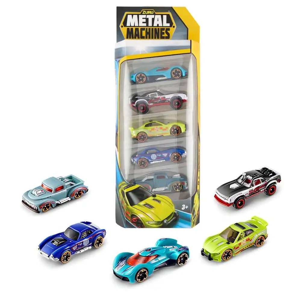 Zuru - Metal Machines 1/64 Die Cast Models - Second Group Set - 6709