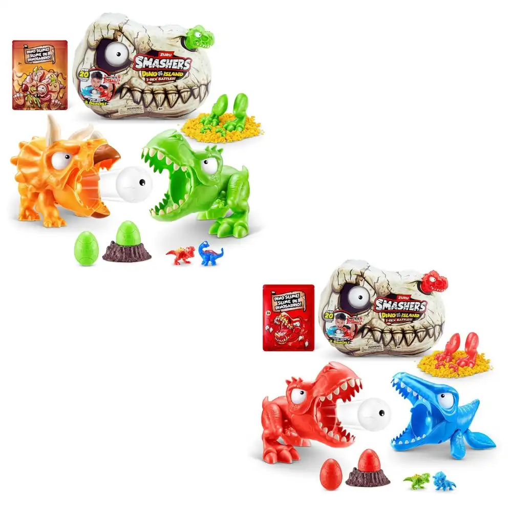 Zuru - Smashers Dino Island T-Rex Battle 20 Surprise Inside 2