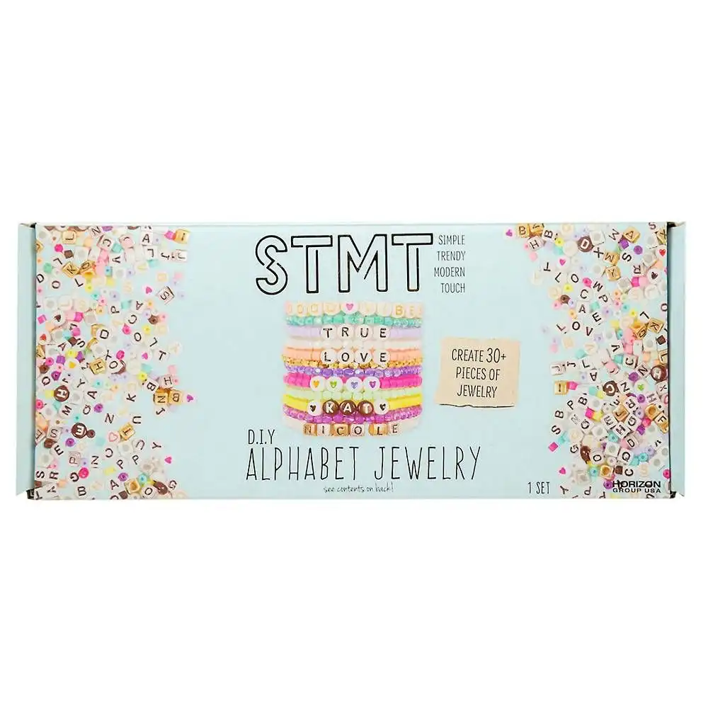 STMT DIY Alphabet Jewelry Create 30+ Pieces of Jewelry - 204908-FKG