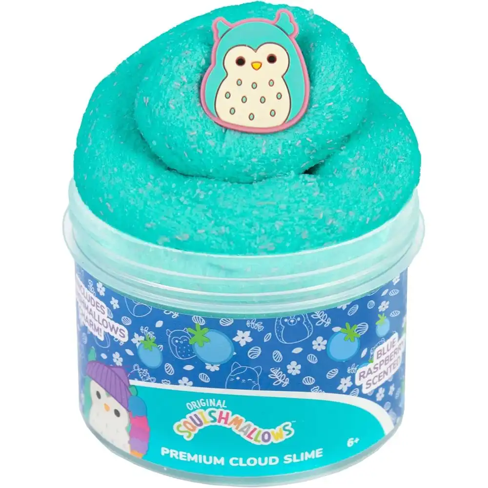 Original Squishmallows Premium Cloud Slime - Cyan - 224694-FKG