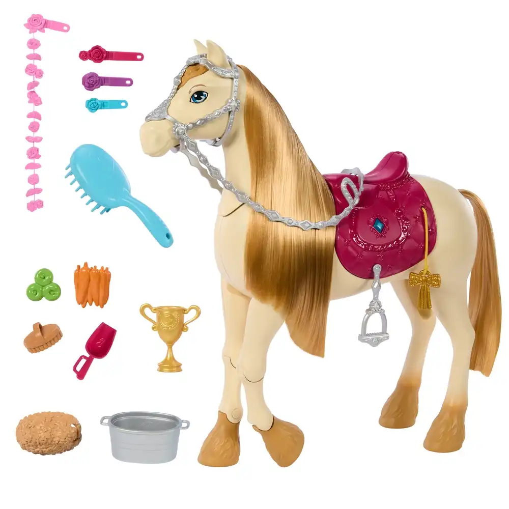 Mattel - Barbie Mysteries The Great Interactive Horse Chase With Sounds & Accessories - HXJ42