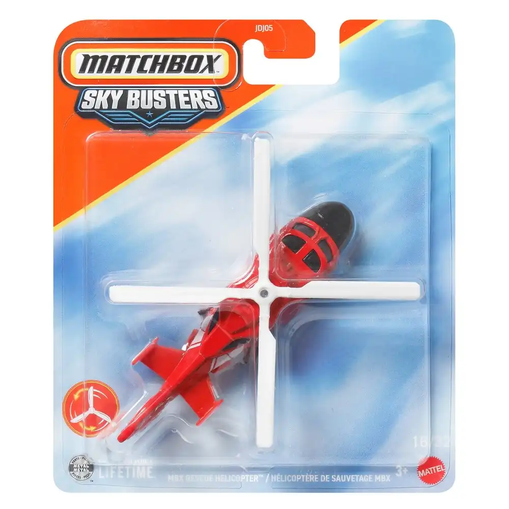 Mattel - Matchbox Sky Busters Aircraft Diecast Assortment 8 Pieces