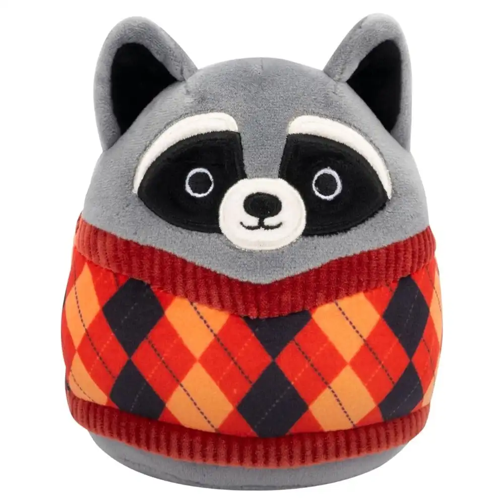 Jazwares - Squishmallows Rocky the Raccoon in Sweater Little Plush 7.5 Inch - SQHV00030