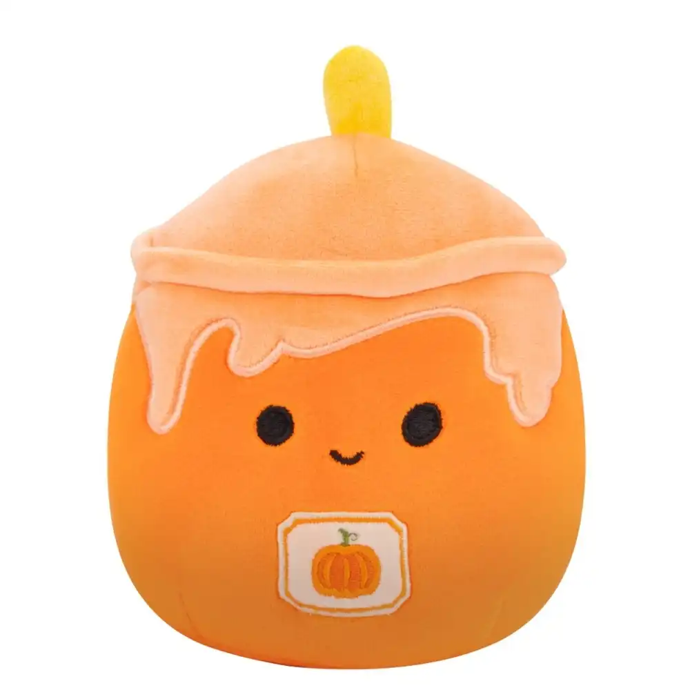 Jazwares - Squishmallows Misha the Pumpkin Candle Little Plush 7.5 Inch - SQHV00032