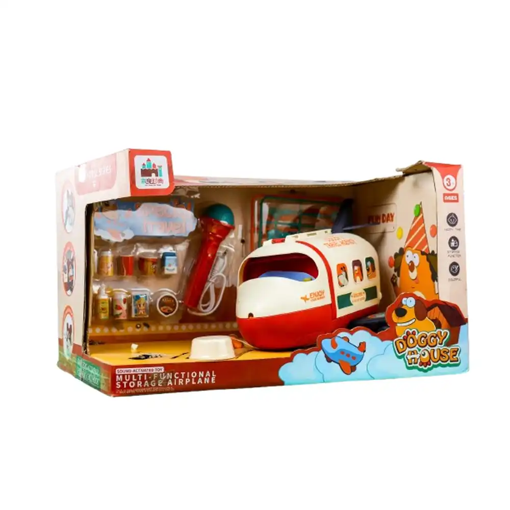 Doggy House Multifuntional Storage Airplane - 1005A