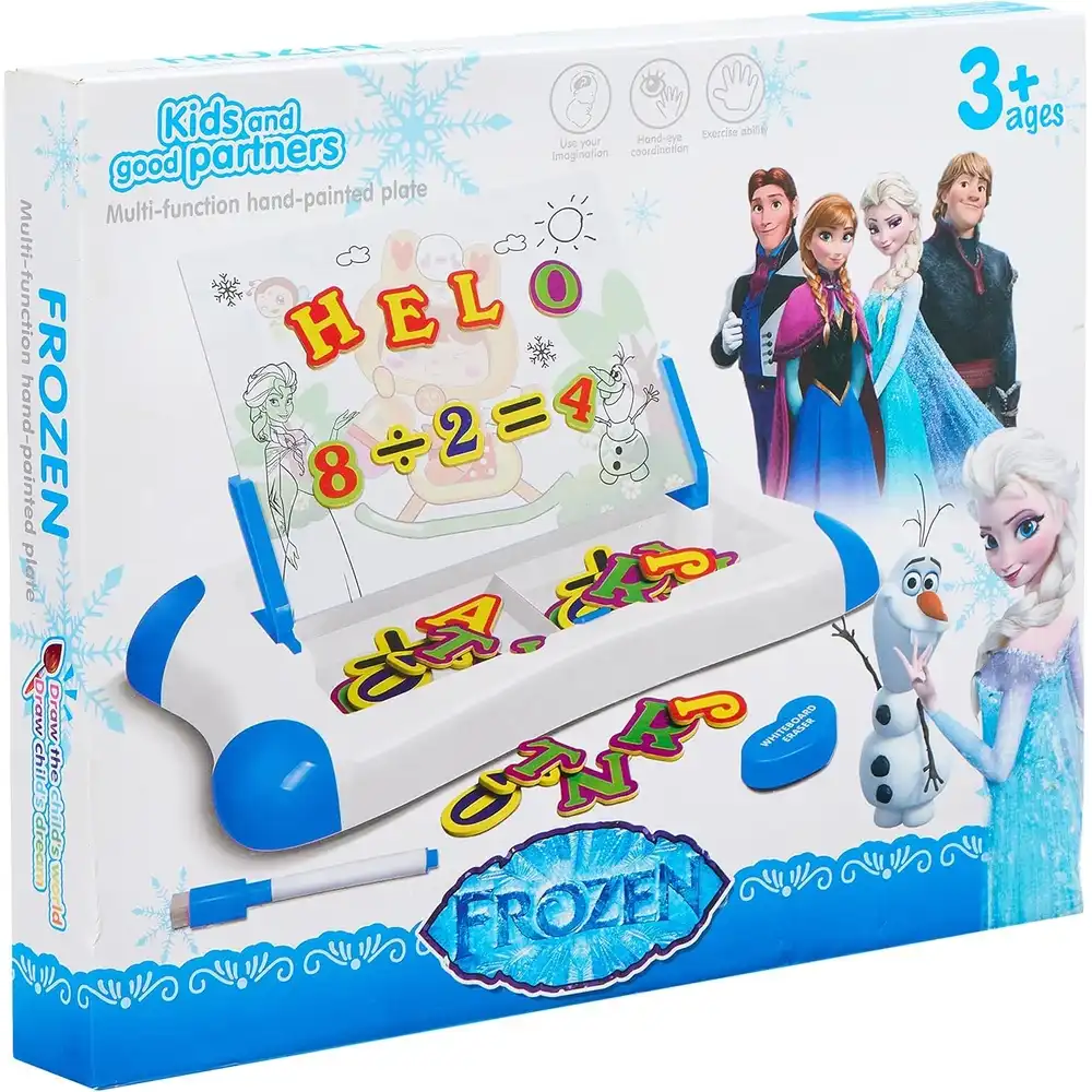 Frozen Multifunction Hand Painted Plate - 009-2042B