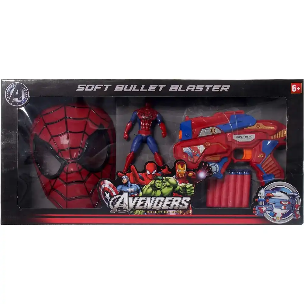Avengers Soft Bullet Blaster with Mask - 2906