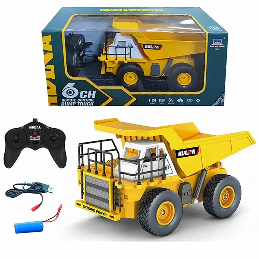 Excavator Dumper Crawler Construction Truck 1/24 with Remote Control - S01-499