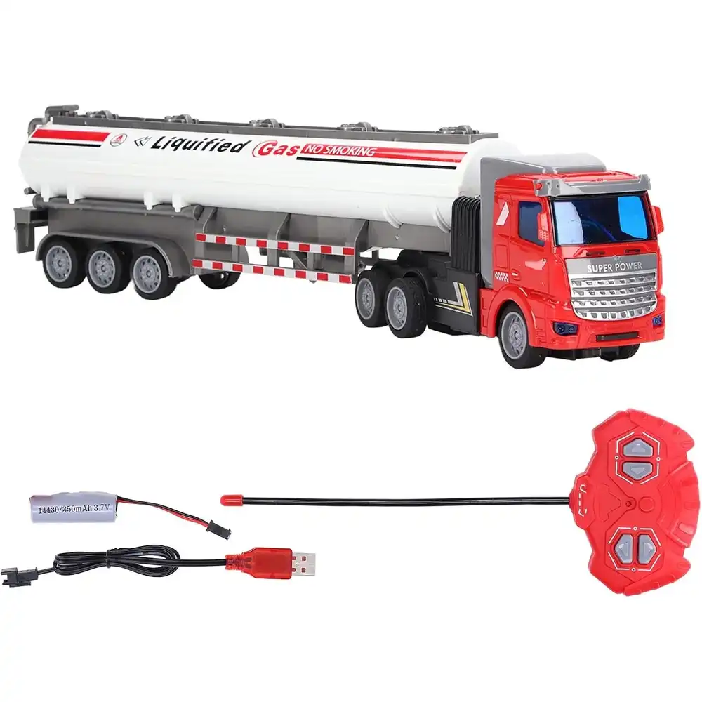 Liquified Gas Tank Truck 1/48 with Remote Control - QH200-3